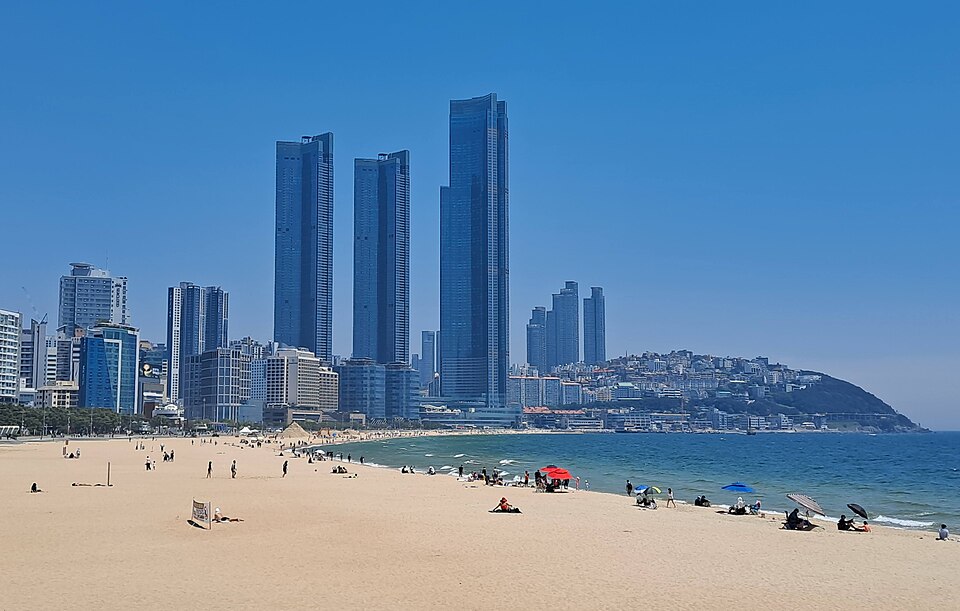 Haeundae Beach in Busan