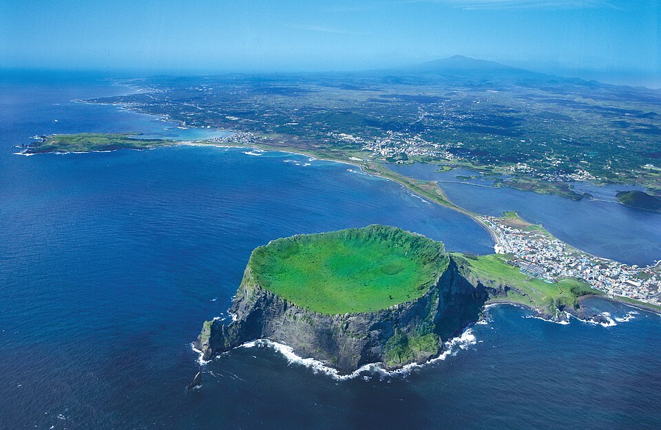 Seongsan Ilchulbong sunrise in Jeju